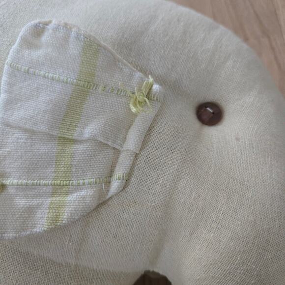 Handmade Elephant Plush Pillow Decor Throw Pillow - Picture 3 of 6